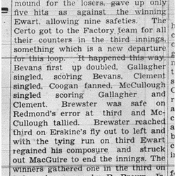 1938-06-30 Softball -Mens League Certo