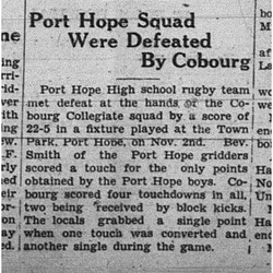 1938-11-10 School -CCI Football vs PH