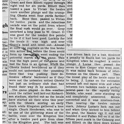 1938-11-17 Football -Intermediate GG vs Kingston