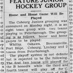 1938-12-01 Hockey -Juniors organizing meeting