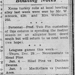 1938-12-29 Bowling -League notes