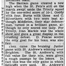 1939-01-19 Hockey -CCHL Games