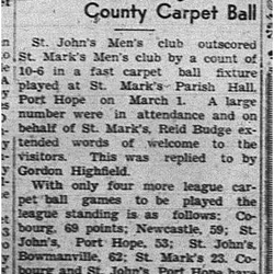 1939-03-09 Carpetball -St Marks vs St Johns