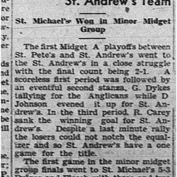 1939-03-09 Hockey -CCHL Midgets St Petes vs St Andrews Game 1