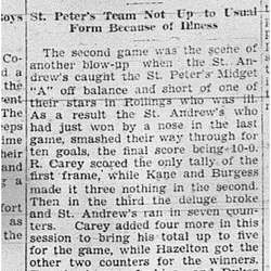 1939-03-16 Hockey -CCHL Midgets St Andrews vs St Peters Game 2