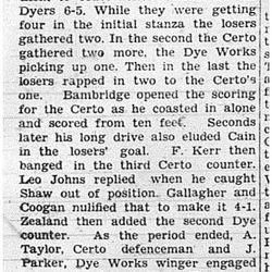 1939-03-16 Hockey -Mercantile League Certo vs Dyers