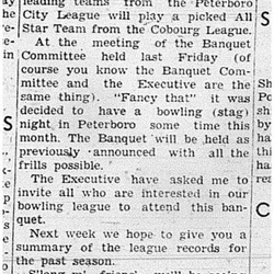 1939-04-06 Bowling -Champions game & Notes