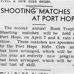 1939-04-06 Shooting -Bush Trophy Shooting matches at PH