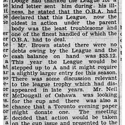 1939-05-04 Baseball -Lakeshore League held Business Meeting