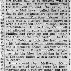 1939-06-08 Baseball -Intermediate Ponies vs Bowmanville