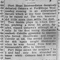 1939-06-08 Baseball -PH Intermediates vs Oshawa