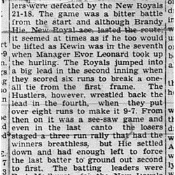 1939-06-08 Softball -Mens League Game