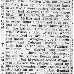 1939-06-29 Softball -Mens League Hastings vs Dunham Aces