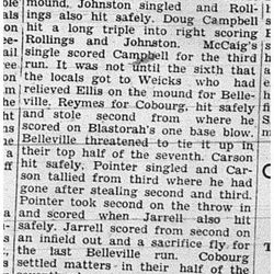 1939-09-14 Baseball -Cobourg Intermediates vs Belleville Playoff