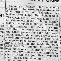 1939-10-05 School -CCI seniors Football vs PH