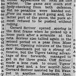 1940-01-18 Hockey -Hastings vs Roseneath in Town League