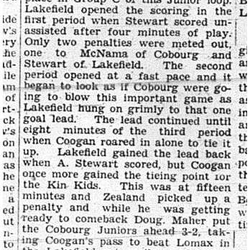 1940-02-01 Hockey -Kin Juniors vs Lakefield