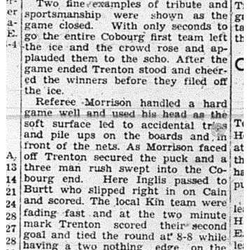 1940-03-07 Hockey -Kin Juniors win vs Trenton-Eastern Ontario Champs