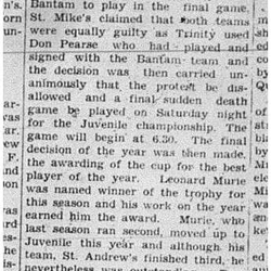 1940-03-28 Hockey -CCHL deals with Playoff protest