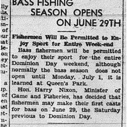 1940-05-09 Fishing -Bass Season Opening