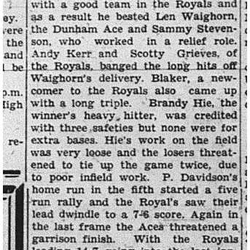 1940-05-23 Softball -Mens League Opens