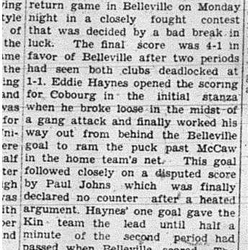 1941-02-13 Hockey -Kin Juniors vs Belleville 