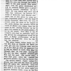 1941-02-13 Hockey -Kin Juniors vs Belleville Return