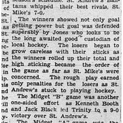 1941-02-20 Hockey -CCHL Juvenile Midget Bantam Games