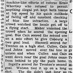 1941-02-27 Hockey -Jr C Kin win Game vs Trenton