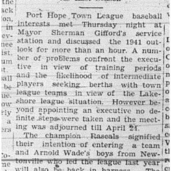 1941-05-01 Baseball -PH Town League organizing