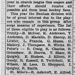 1941-12-18 Hockey -CCHL organizes