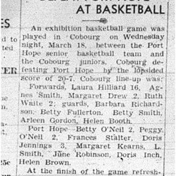 1942-03-26 School -Basketball -Girls