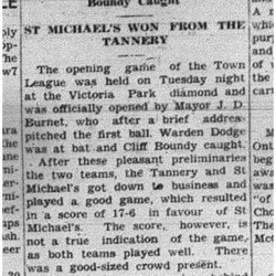 1942-06-04 Baseball -Mens Town League