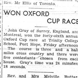 1942-11-26 School -Trinity hosts Oxford Cup race