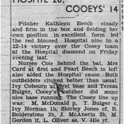 1943-07-29 Softball - Girls League