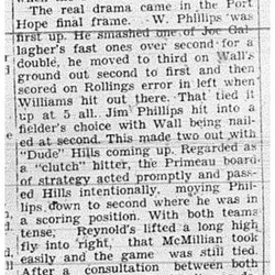 1944-08-17 Softball -Mens League Playoff Game