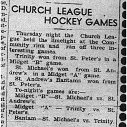 1945-01-25 Hockey - CCHL