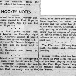 1945-02-01 Hockey - CCHL