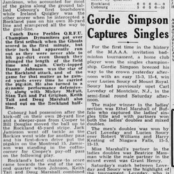 1948-11-29 Football -Galloping Ghosts beat Montreal Rockland -Montreal Gazette