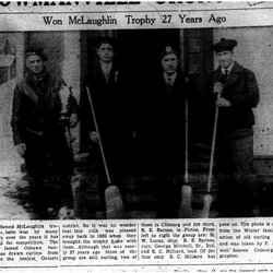 1957-01-17 Curling -Cobourg team won McLaughlin trophy at Oshawa