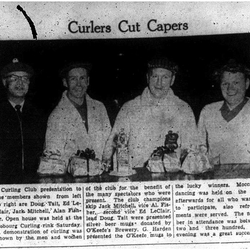 1957-04-11 Curling -Awards presented at open house