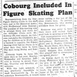 1957-04-18 Figure Skating -clubs book time with Pro