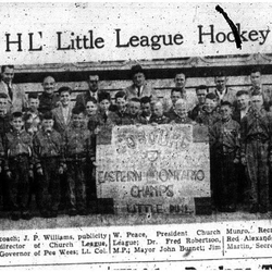 1957-05-02 Hockey -Players on NHL Little League Teams pic