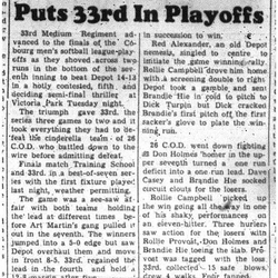 1957-08-22 Softball -Mens League