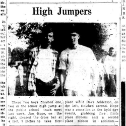 1957-10-17 School -High Jump winners Field Day