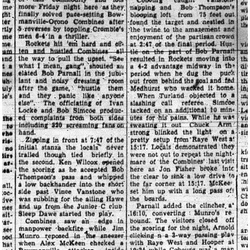 1958-01-28 Hockey -Intermediates-Cobourg Rockets win in Lakeshore League