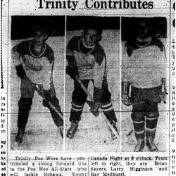 1958-01-30 Hockey -CCHL Trinity PeeWees