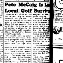 1958-07-10 Golf -McCaig advances to Ontario Junior Championship