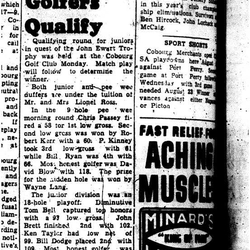 1958-07-31 Golf -Juniors play