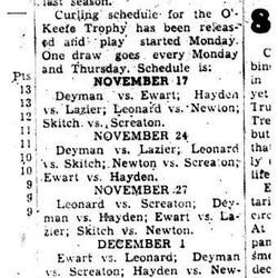 1958-11-28 Curling -Champ curler visits Cobourg Waverly Curling Club